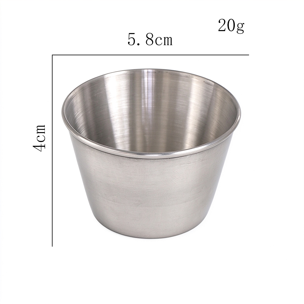 Kitchen Stainless Steel Multi- - Sauce Dipping Cup ulasan dan harga