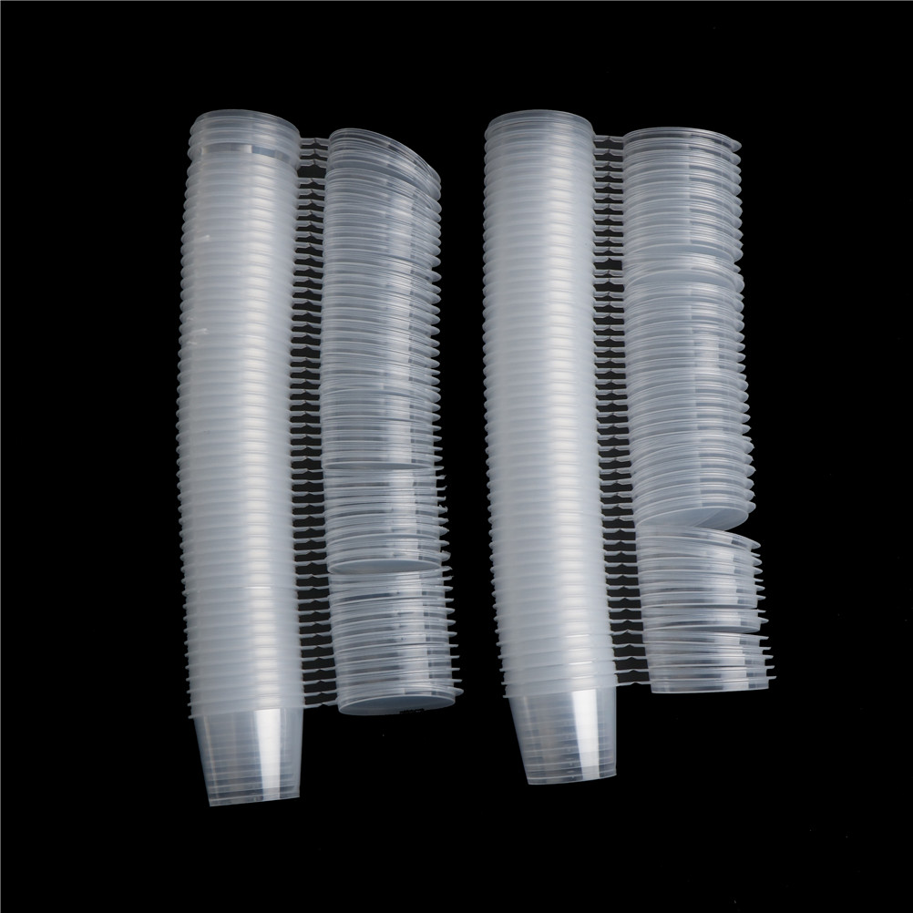100Pcs Small Plastic Disposabl - Sauce Dipping Cup ulasan dan harga