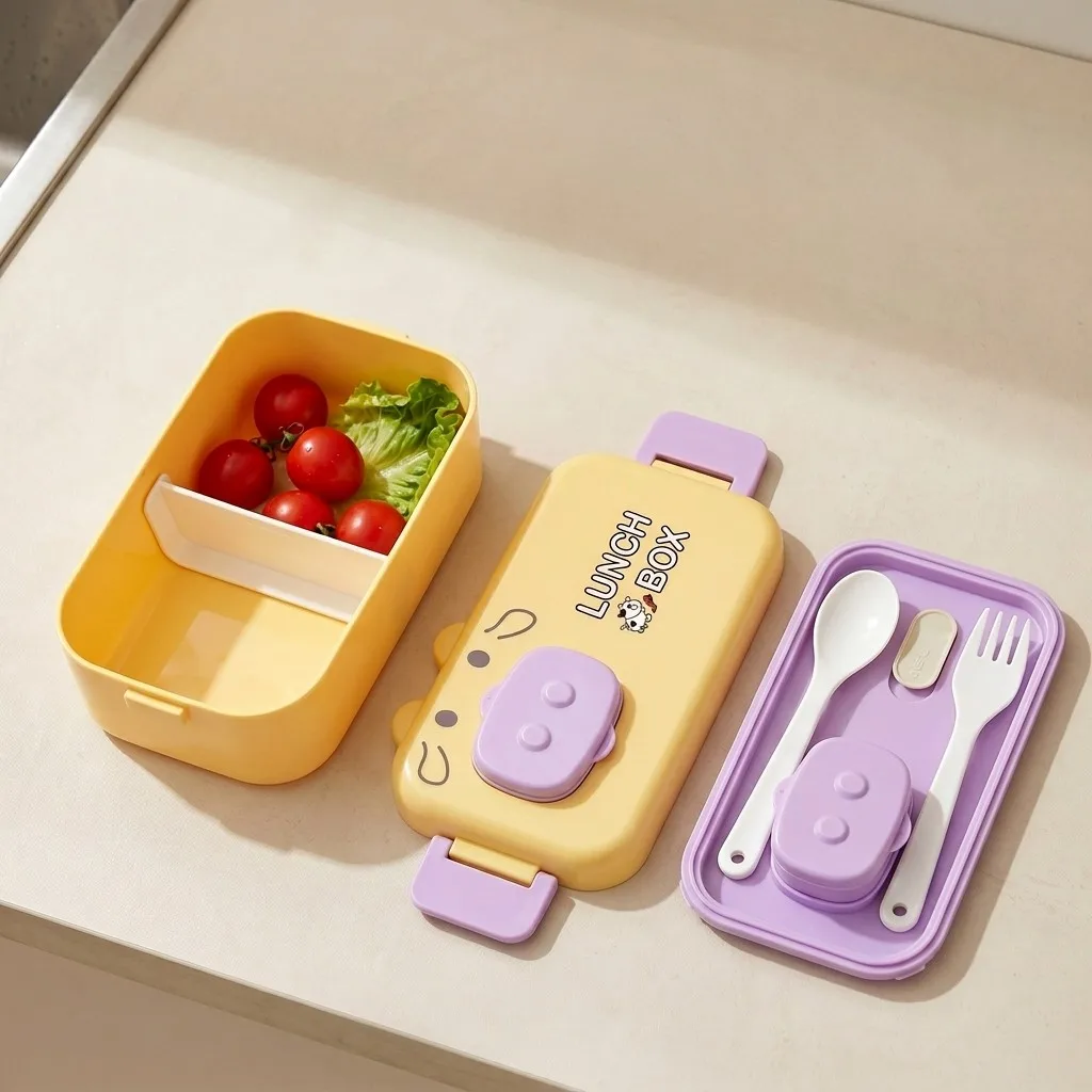 Animal Bento Box Plastic Lunch - Meal Prep Or Prep Meal ulasan dan harga